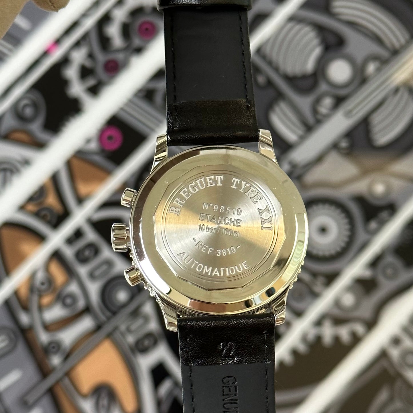 Breguet Type XXI Transatlantique Flyback 3810ST/92/9ZU