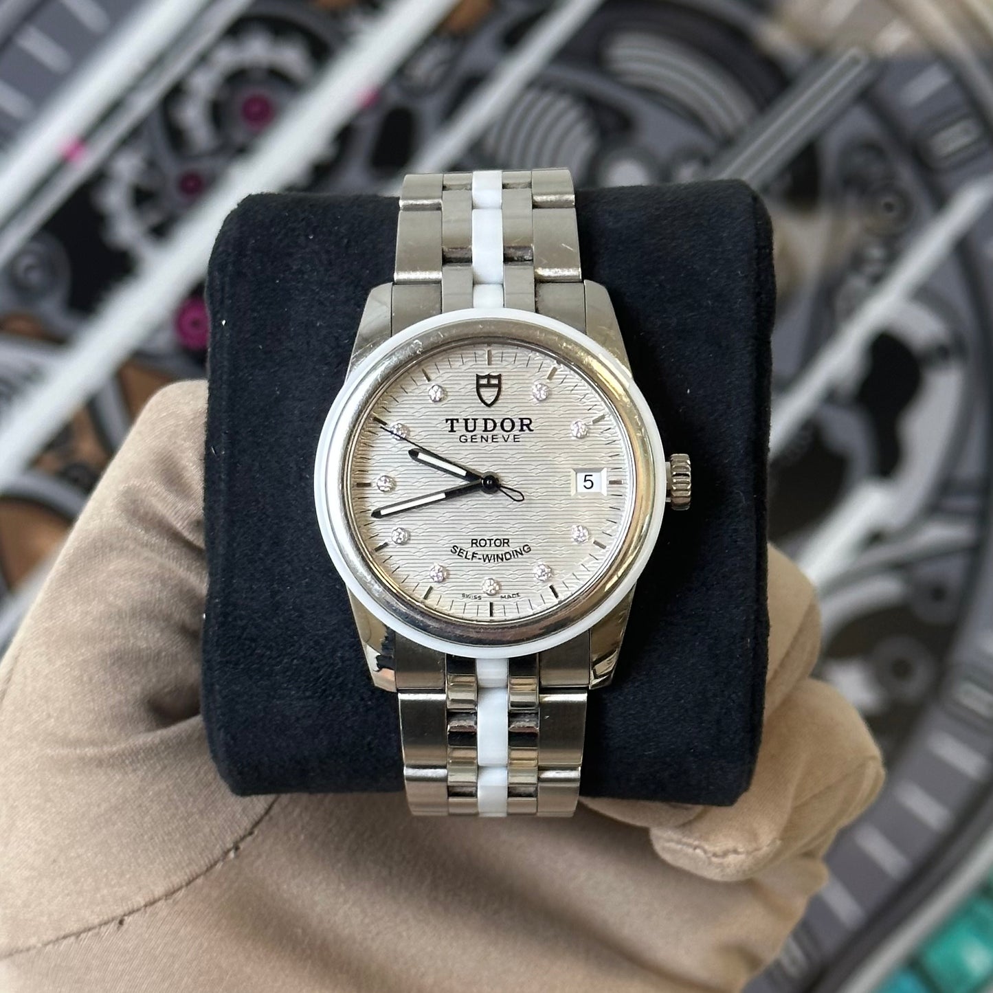 Tudor Glamour Date Diamond Set Dial 53000