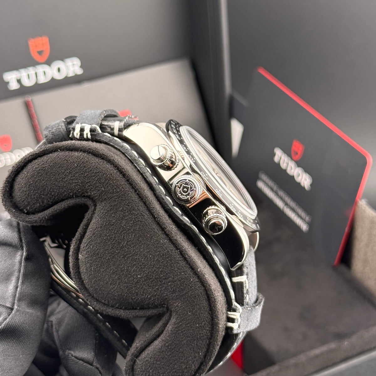 NEW Tudor Black Bay Chrono Panda 79360N