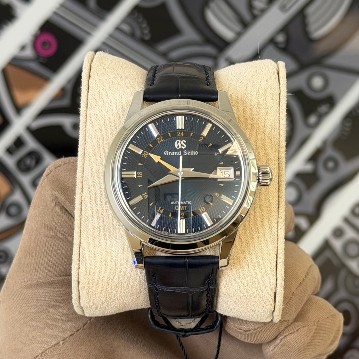 NEW Grand Seiko GMT “Moondrop” SBGM257