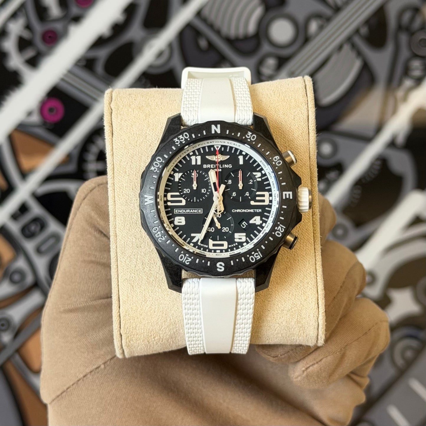 NEW Breitling Endurance Pro 38 White X83310
