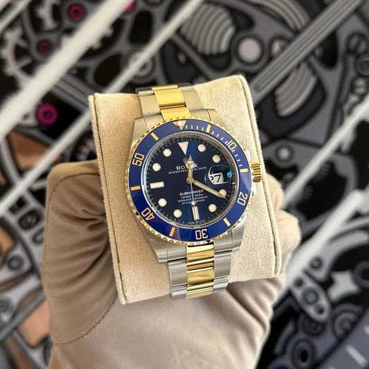 Rolex Submariner Two Tone Blue Bluesy 126613LB