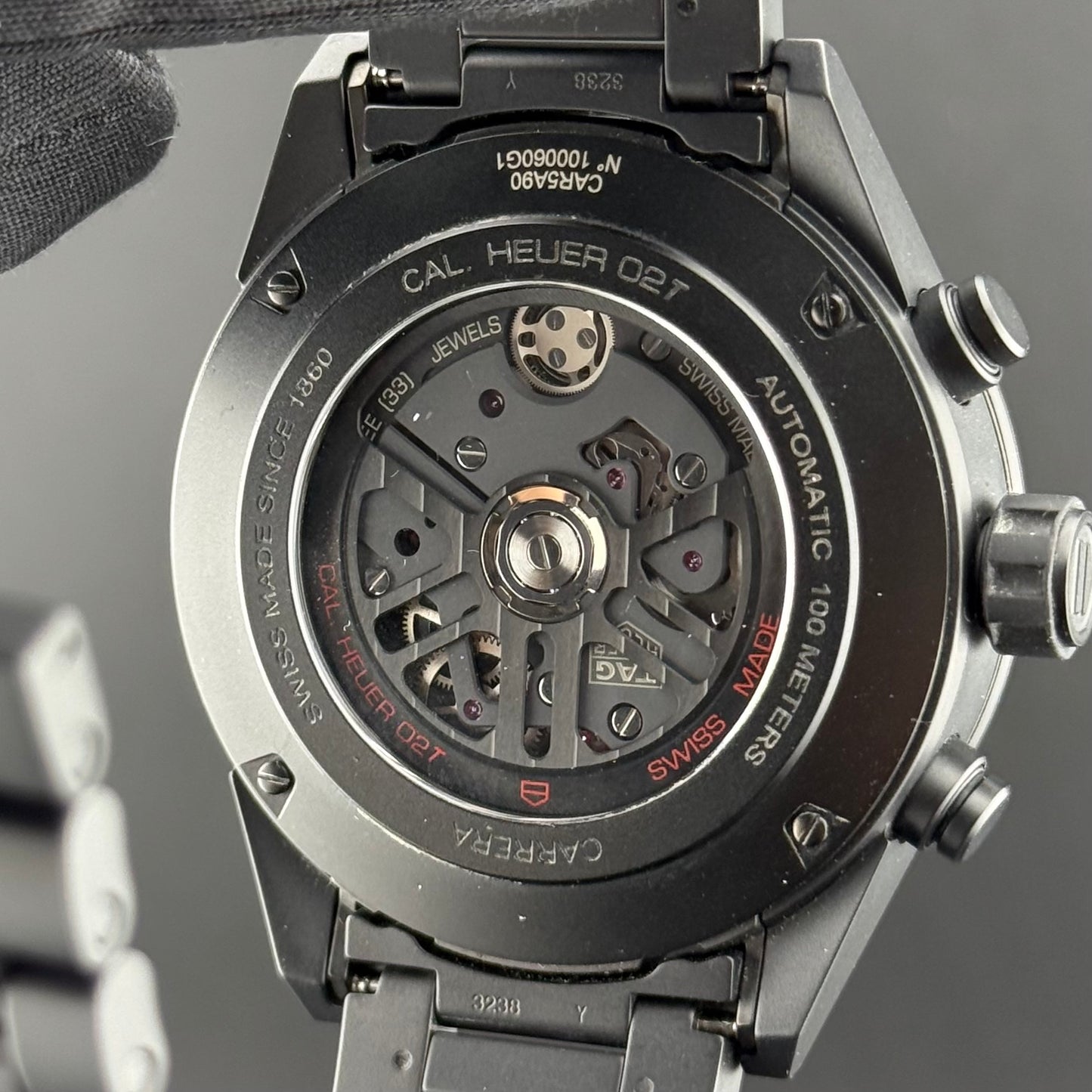 TAG Heuer Carrera Chronograph Tourbillon Ceramic 45mm CAR5A90