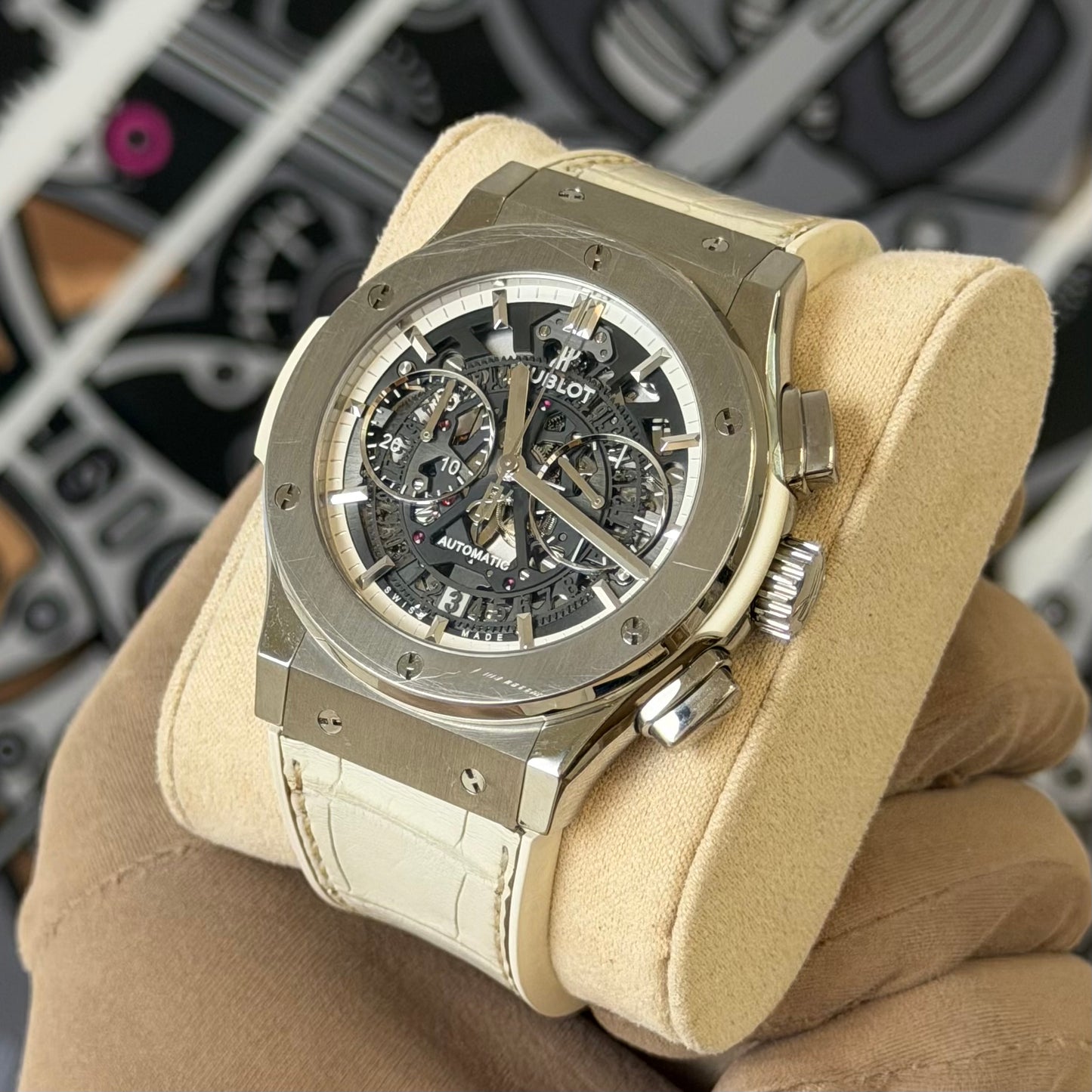 Hublot Fusion Aerofusion Chronograph All White 525.NE.0127.LR