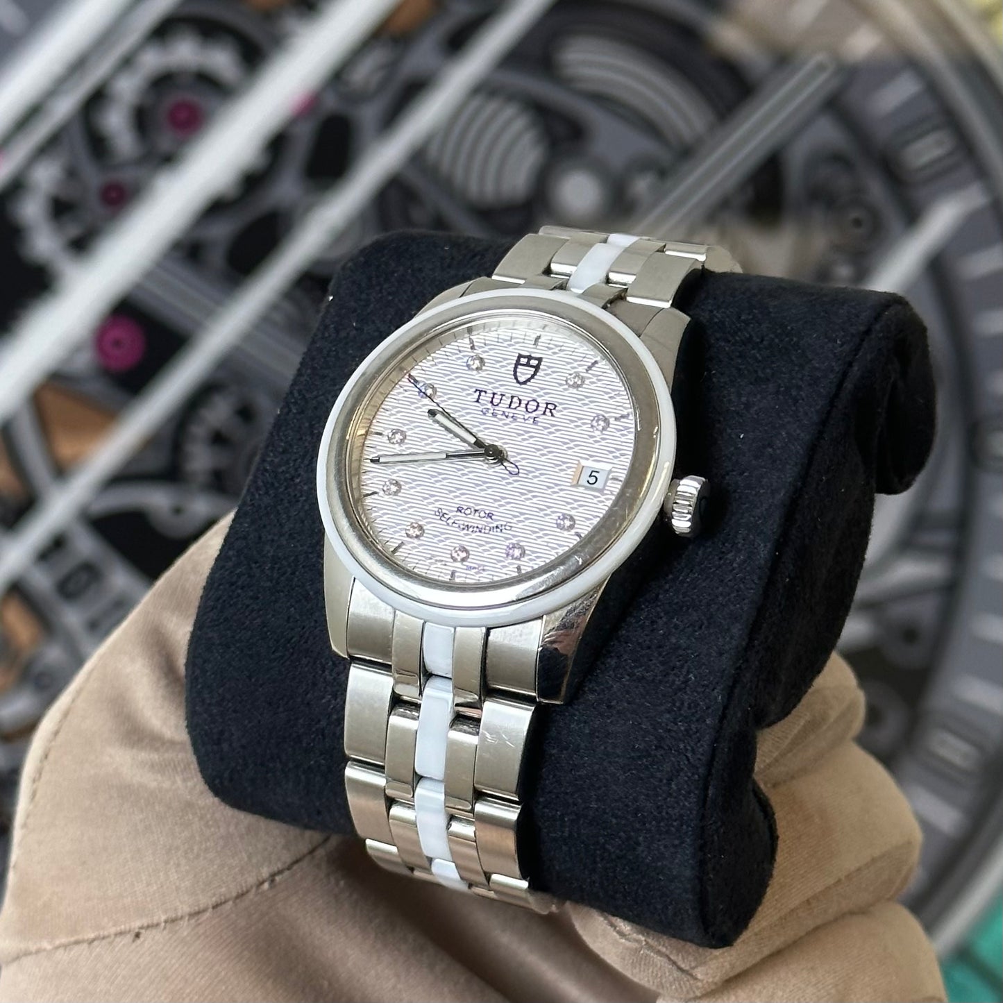 Tudor Glamour Date Diamond Set Dial 53000