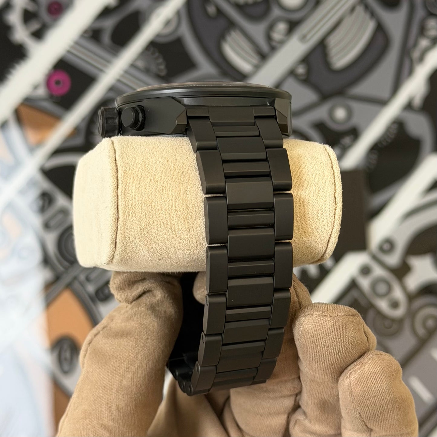 Tag Tourbillon Skeleton Ceramic CAR5A90