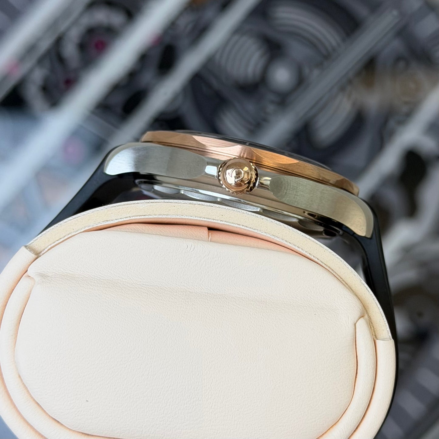 Omega Seamaster Diver 300M Rose Two Tone 210.22.42.20.01.002