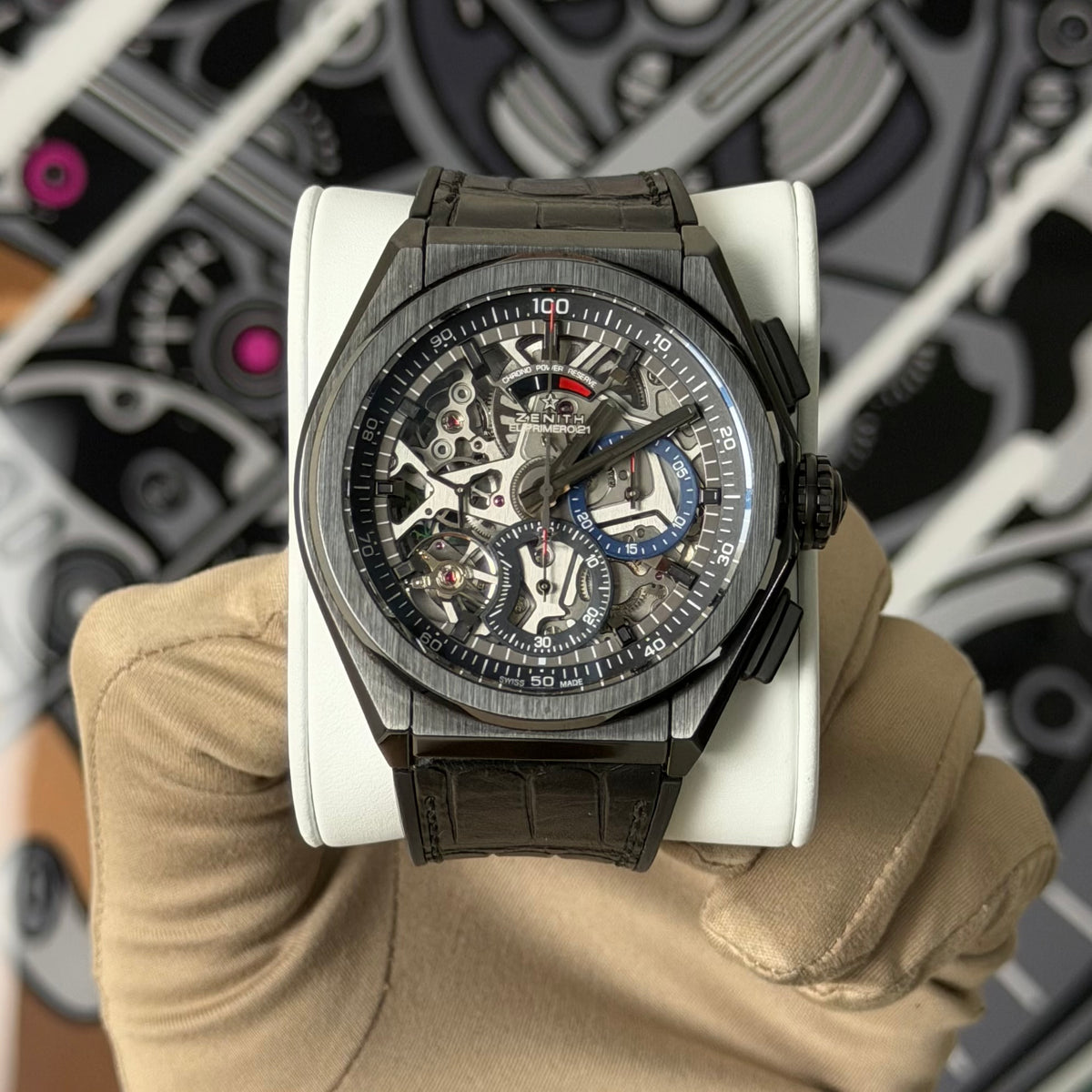 Zenith Defy El Primero 21 Skeleton 49.9000.9004/78.R582