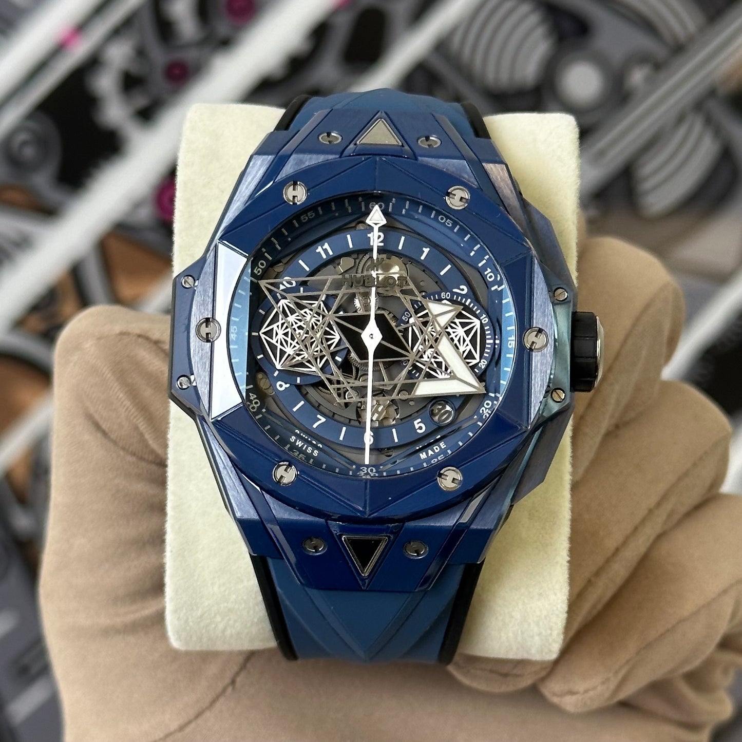 Hublot Big Bang UNICO Sang Bleu II 418.EX.5107.RX.MXM21