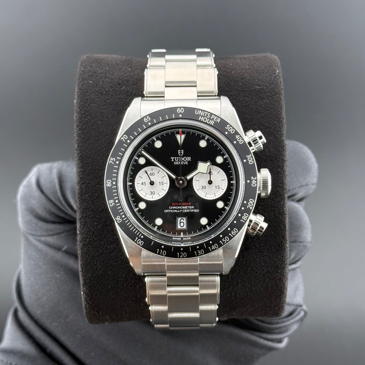 NEW Tudor Black Bay Chrono Reverse Panda 79360N