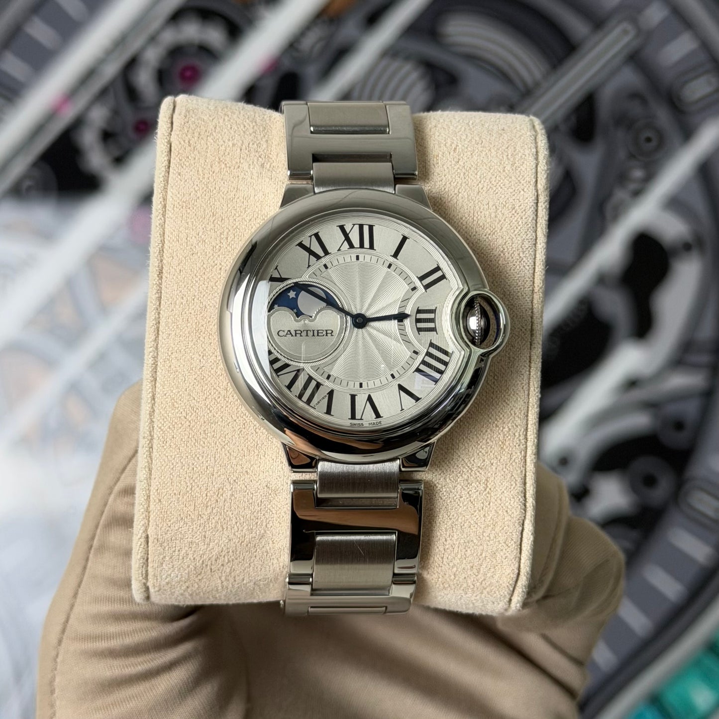 Cartier Blue De Cartier Moonphase Ballon WSBB0021