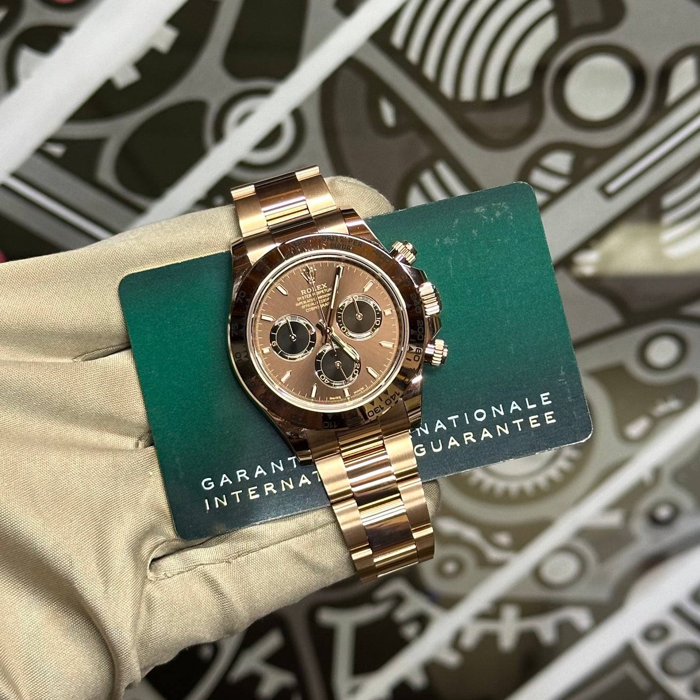 Rolex Rose Gold Daytona Chocolate Dial 126505