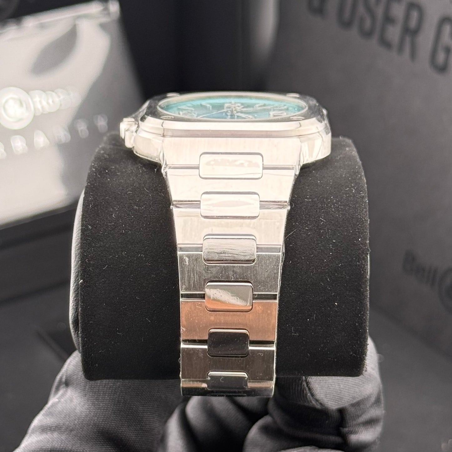 NEW Bell & Ross BR-05 Ice Blue Steel 36mm BR05A-S-BU-ST/SST