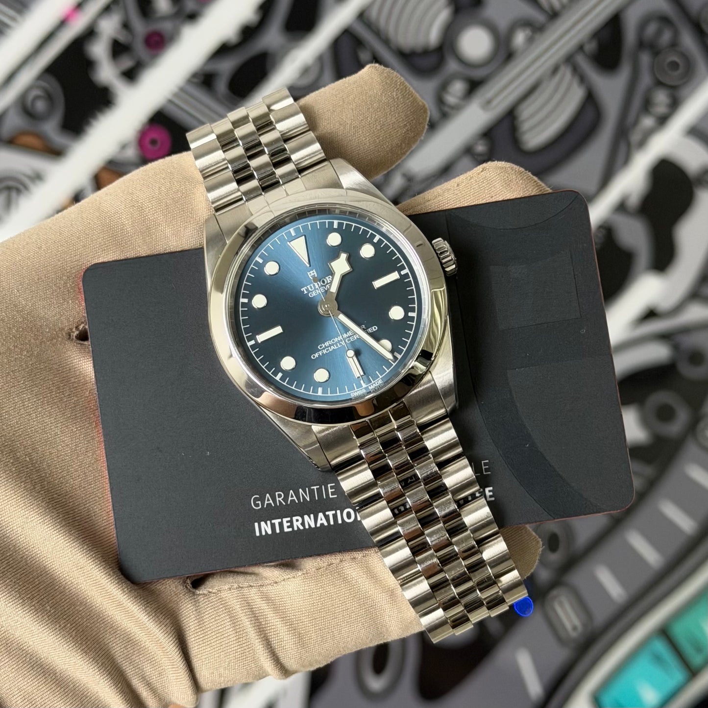 Tudor Black Bay Blue 39 79660