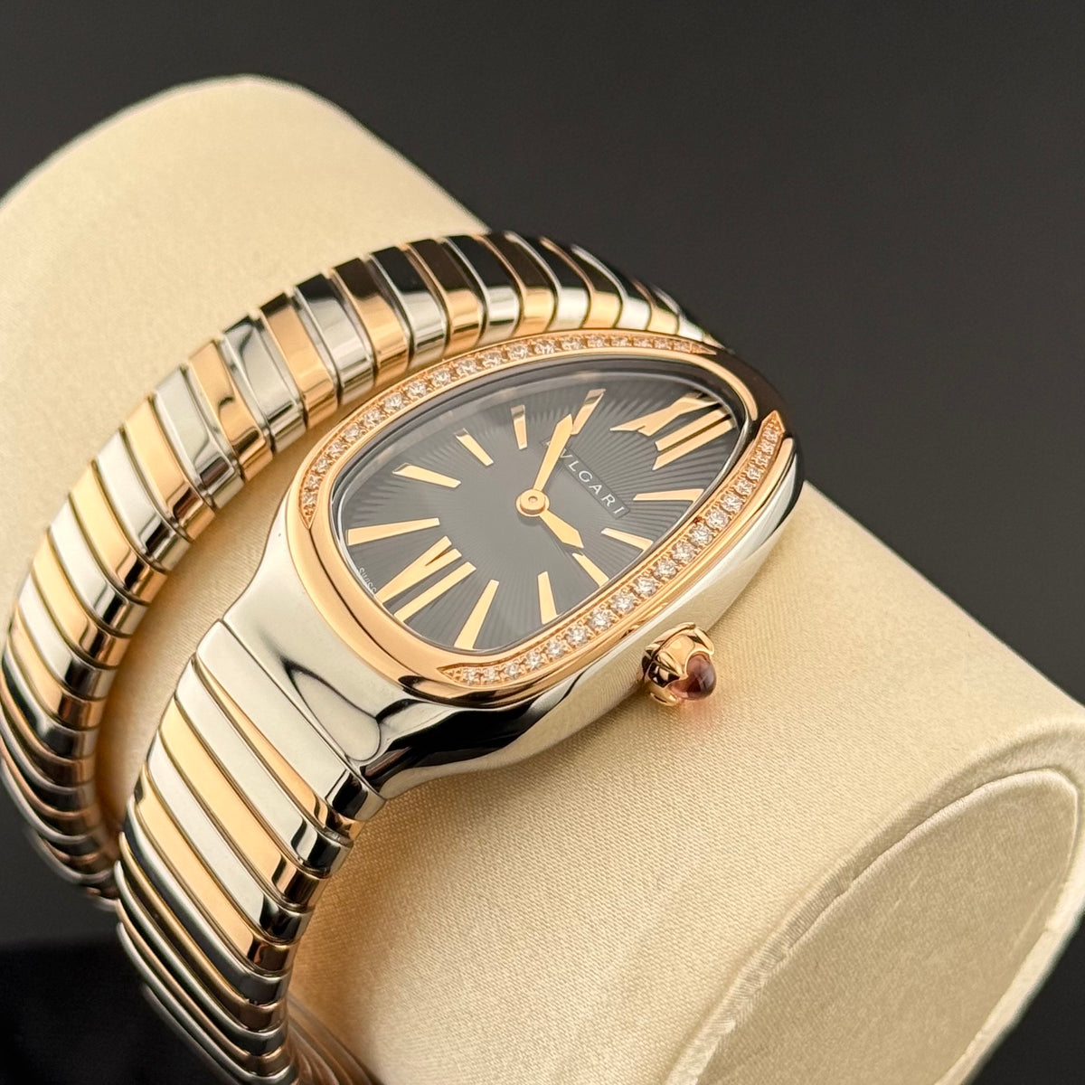 NEW Bvlgari Serpenti Tubogas 18k Rose Gold 102098