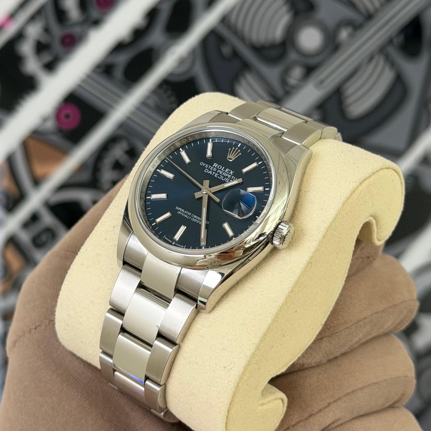 Rolex OP36 Blue 126200