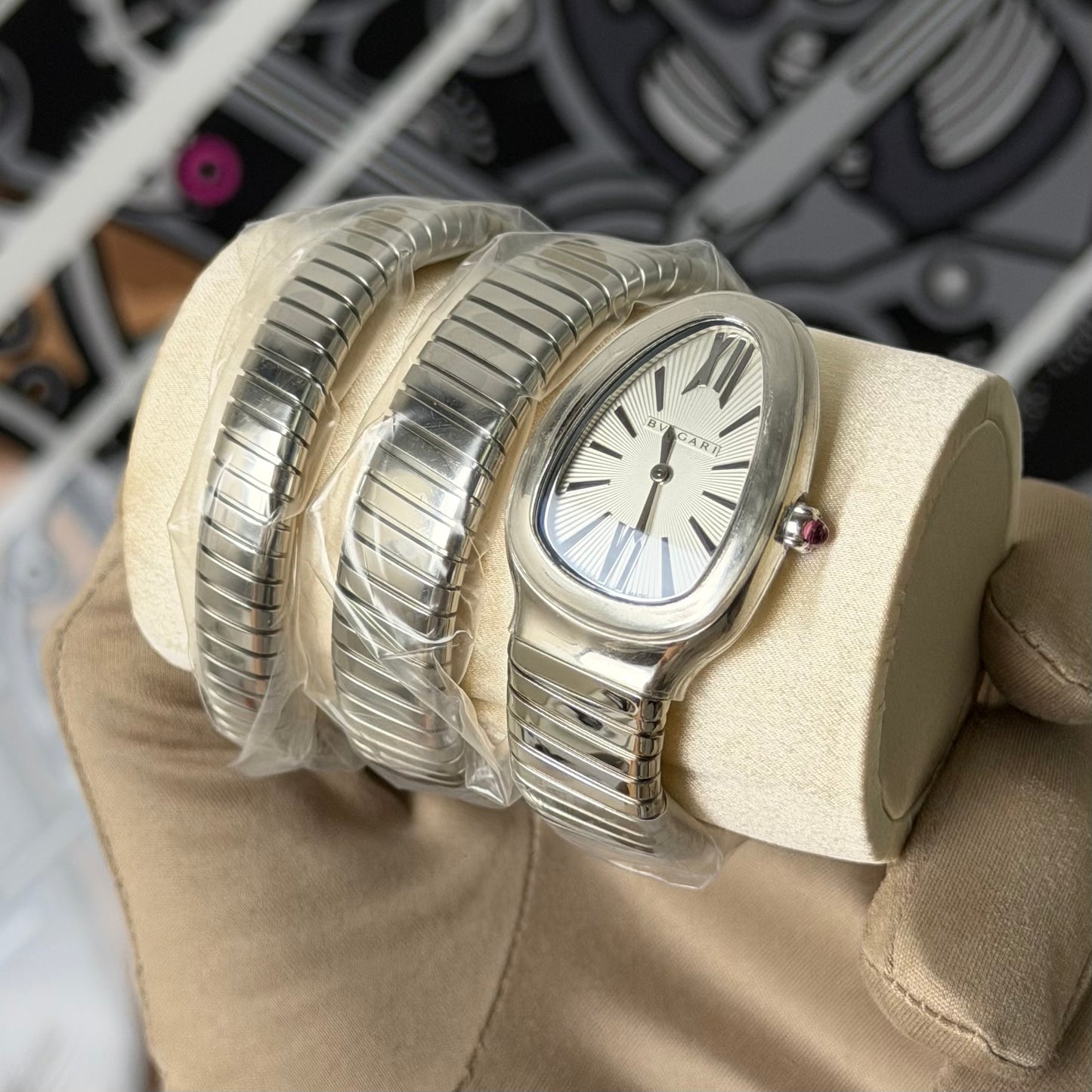 NEW Bvlgari Serpenti Tubogas 101911
