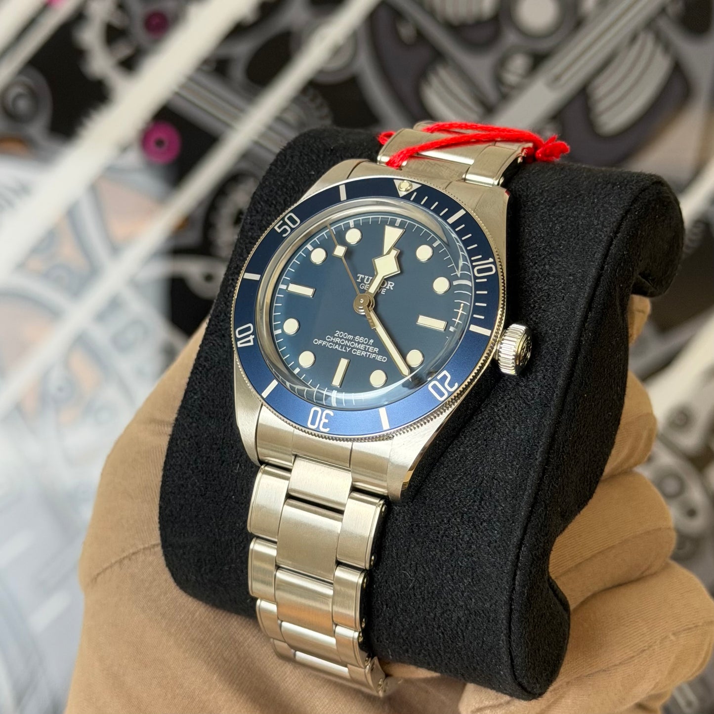NEW Tudor BB58 Blue Bracelet model 79030B