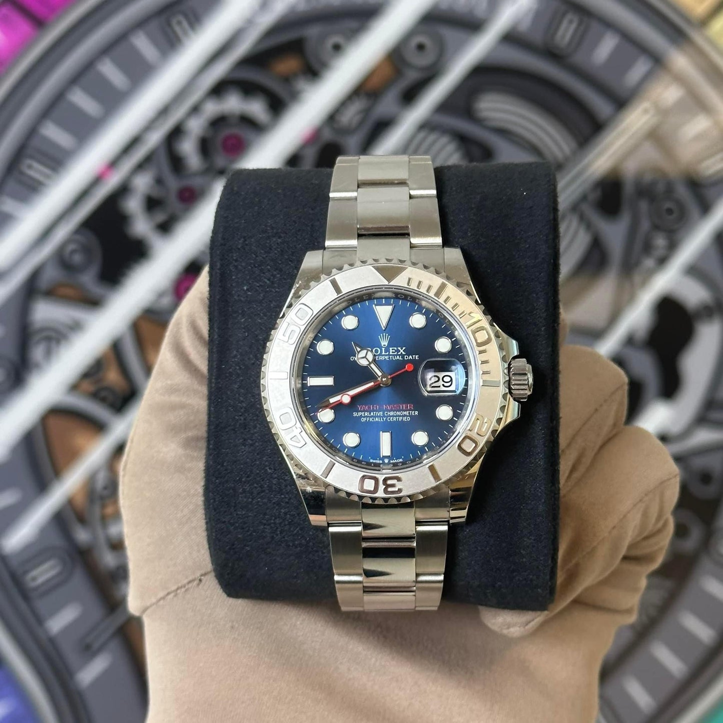 Rolex Yachtmaster Blue Dial