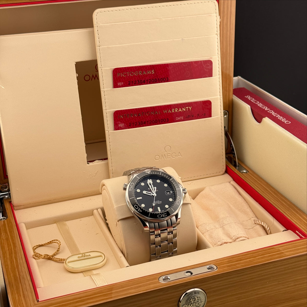 Omega Seamaster Diver 300m Black “No Wave”
Ref. 212.30.41.20.01.003