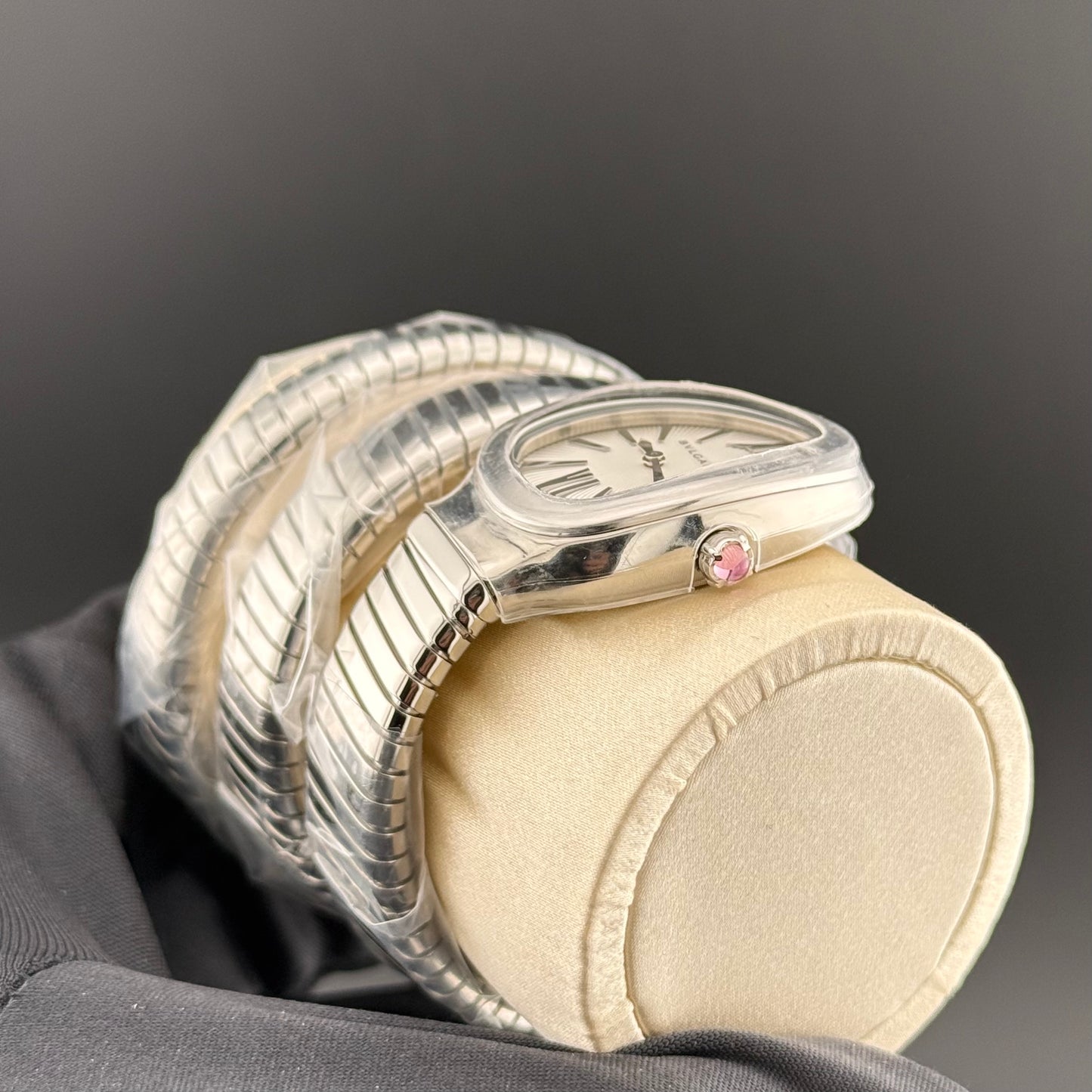 NEW Bulgari Serpenti Tubogas White 101911
