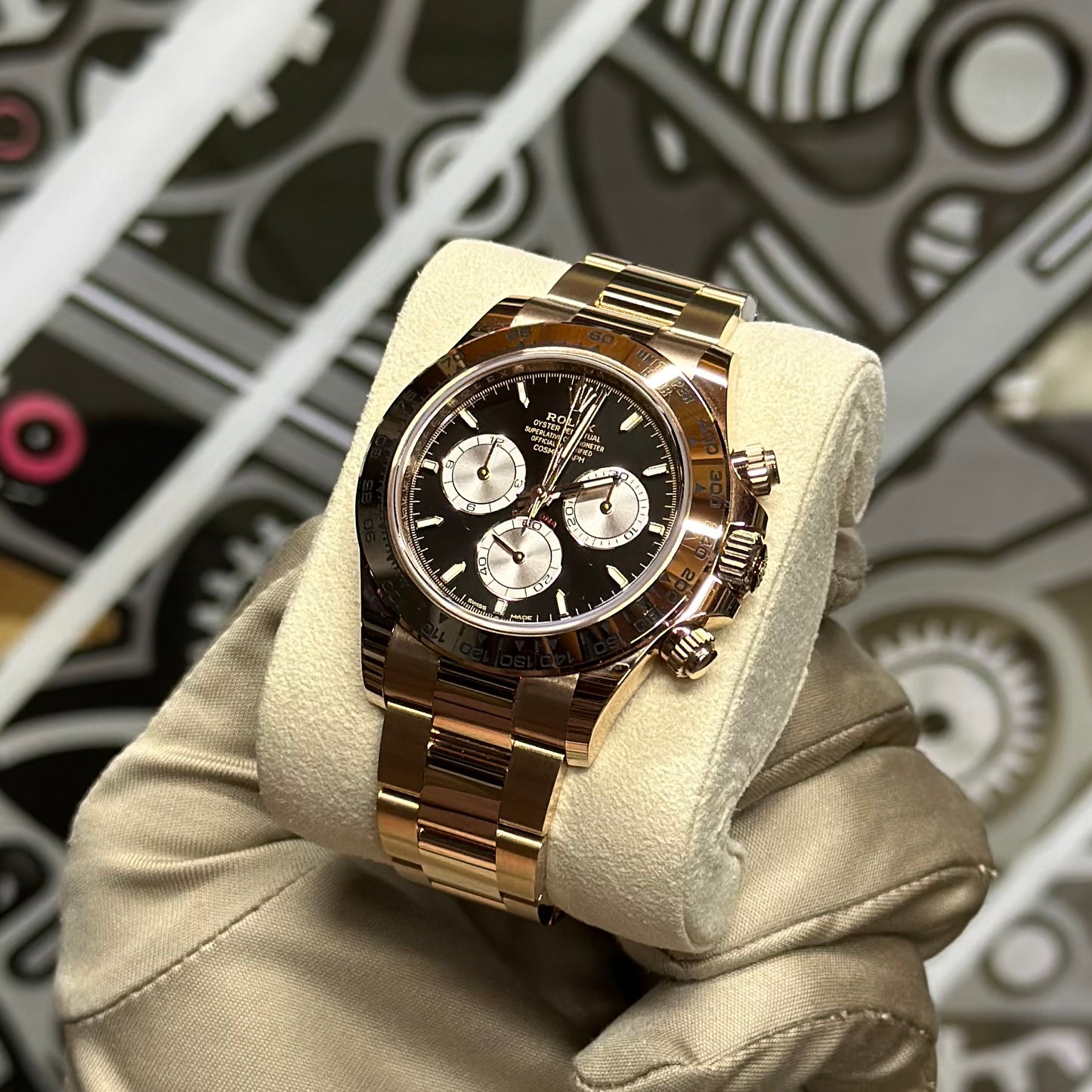 Rolex Rose Gold Daytona  126505