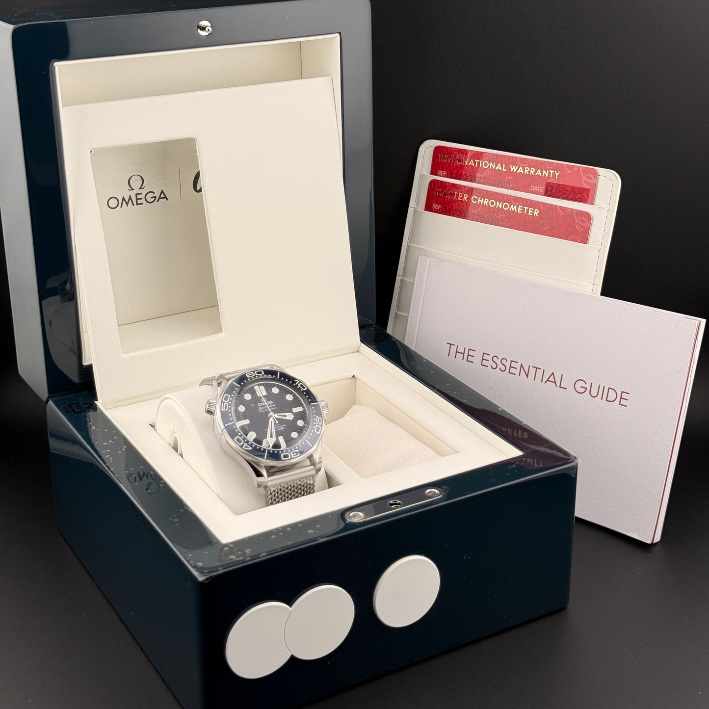 NEW Omega Seamaster 300m James Bond 60th Anniversary 210.30.42.20.03.002