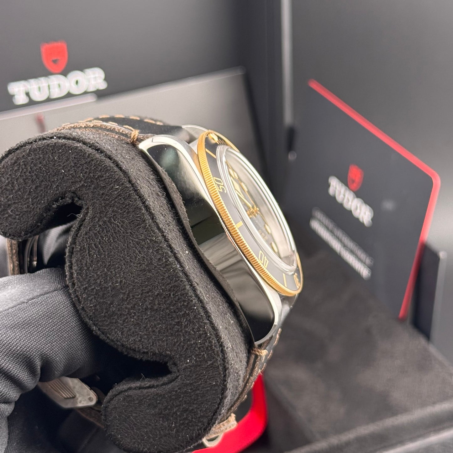 NEW Tudor Black Bay Steel & Gold 79733N