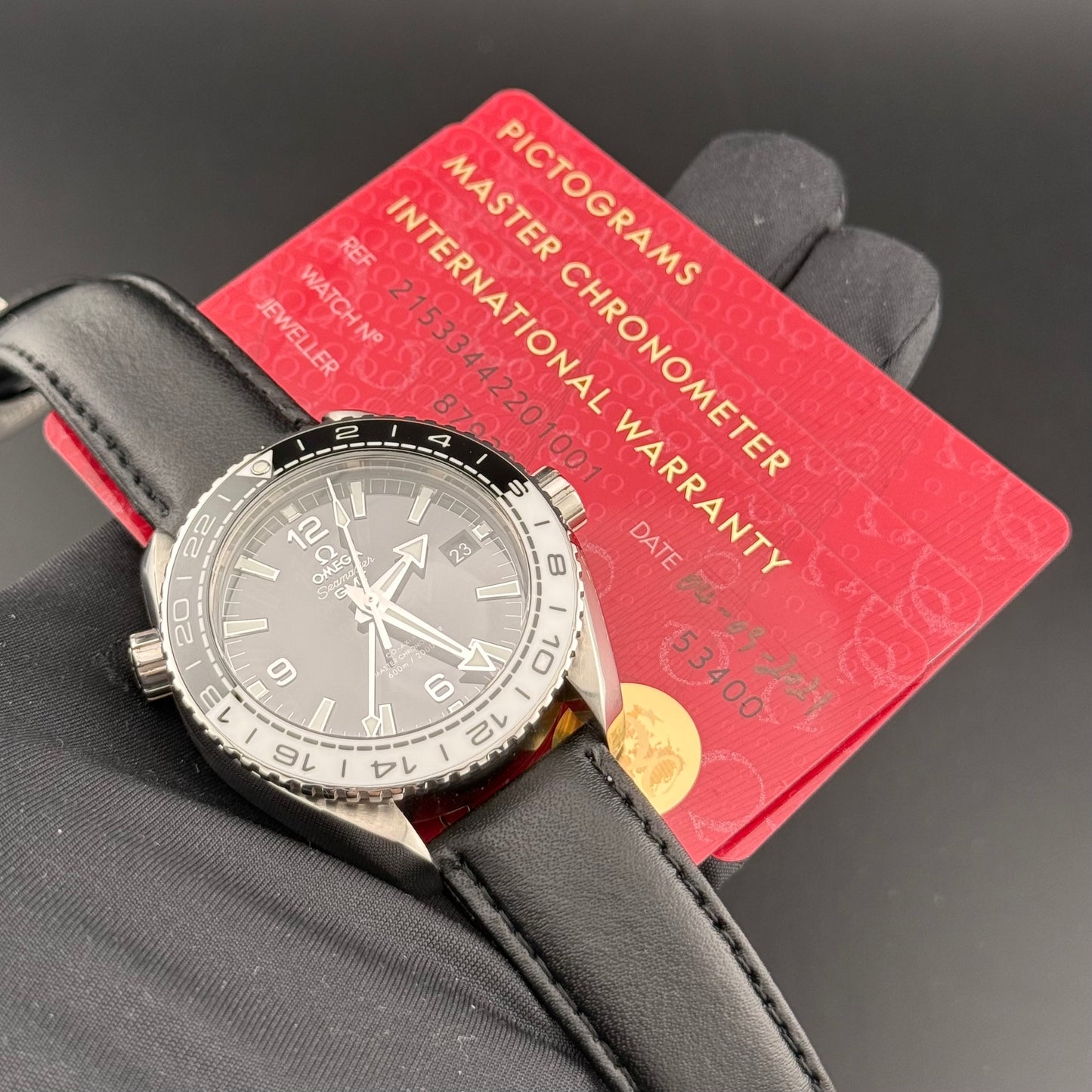 Omega Seamaster Planet Ocean GMT 215.33.44.22.01.001