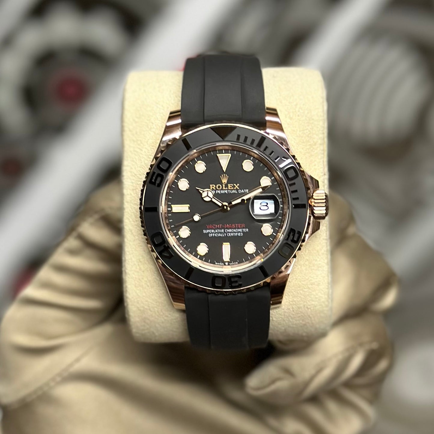Rolex Yachtmaster Oysterflex 40 126655