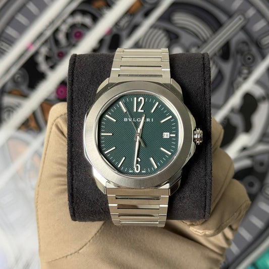 NEW Bvlgari Octo Roma Green 104091