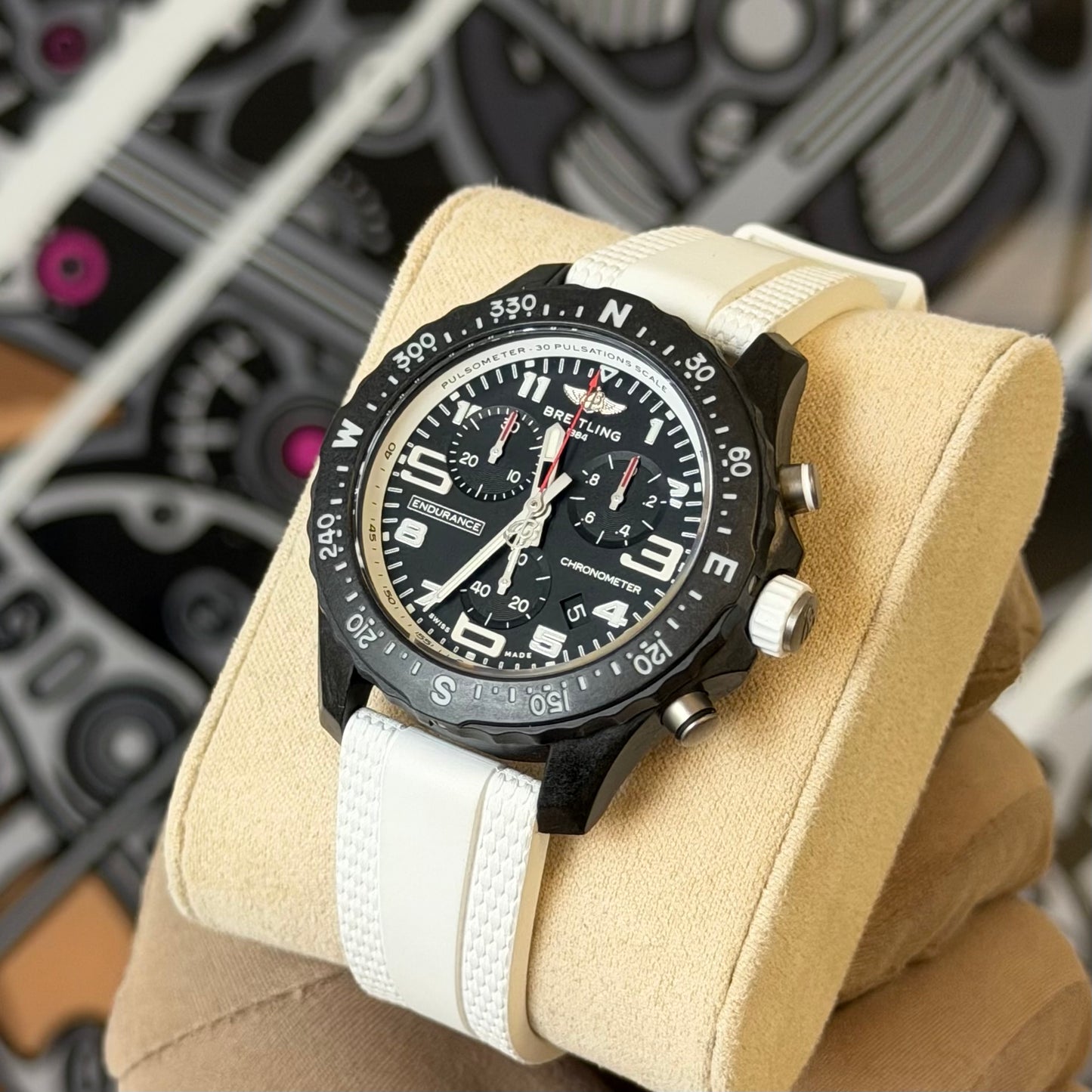 NEW Breitling Endurance Pro 38 White X83310