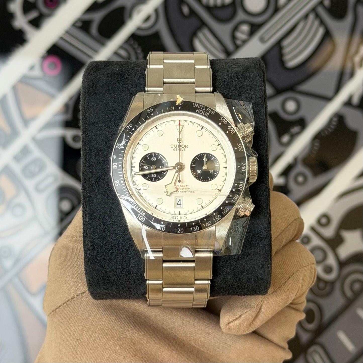 NEW Tudor Chronograph Panda 79360N