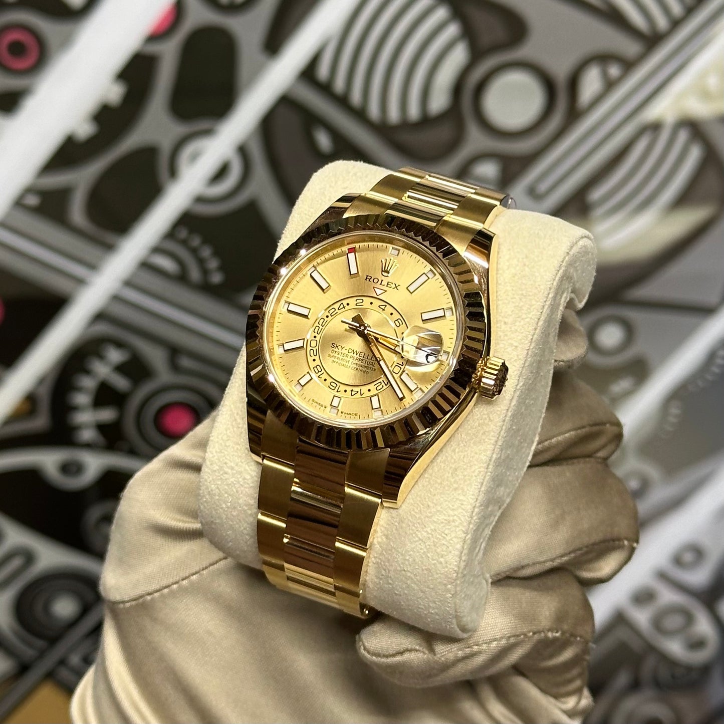 Rolex Yellow Gold SkyDweller 336938