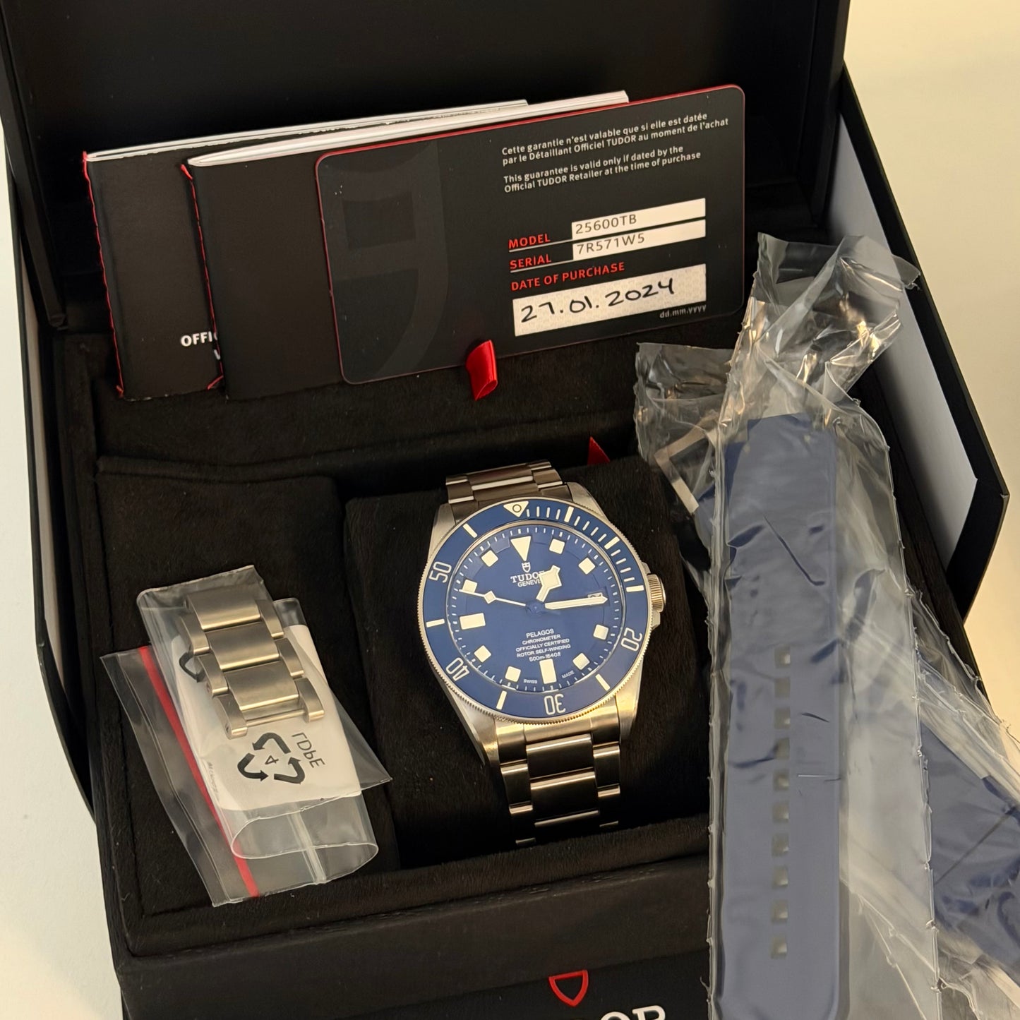 Tudor Pelagos Blue 25600TB