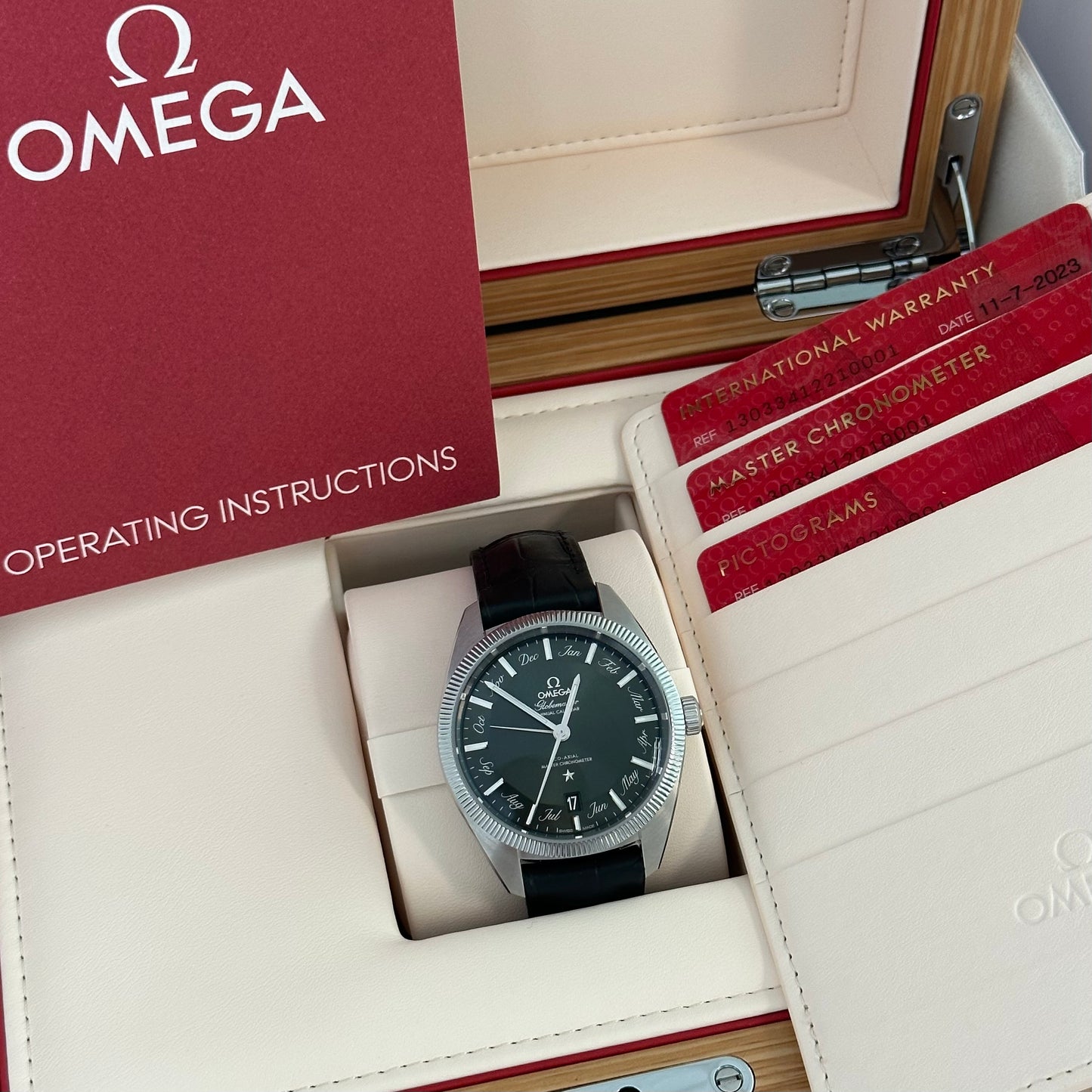 Omega Constellation Globemaster Green 130.33.41.22.10.001