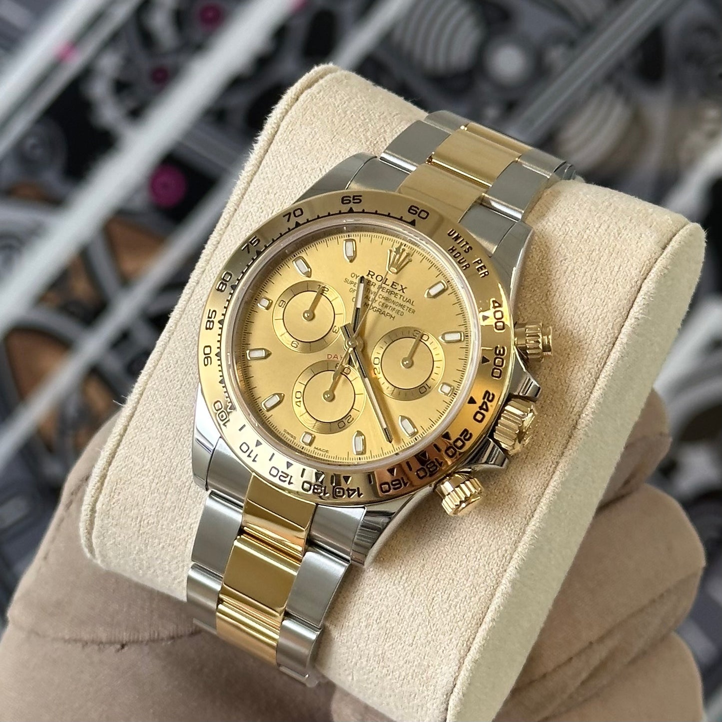 NEW Rolex Daytona Two Tone Champagne Dial 116503