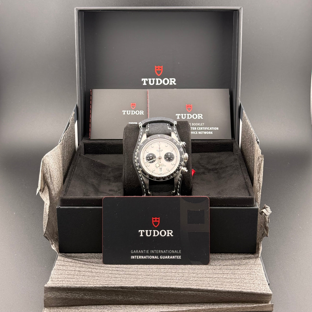 NEW Tudor Black Bay Chrono Panda 79360N