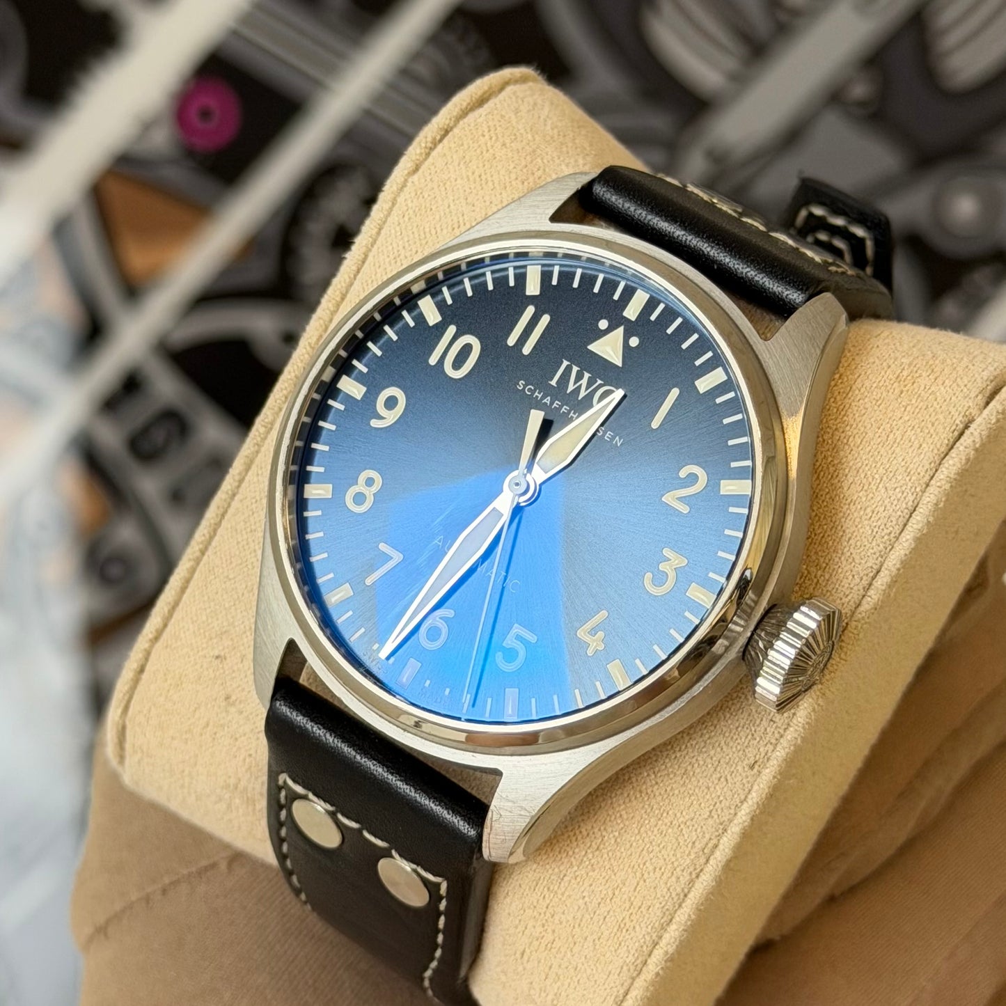 IWC Big Pilot Watch 43 Blue Dial IW329303