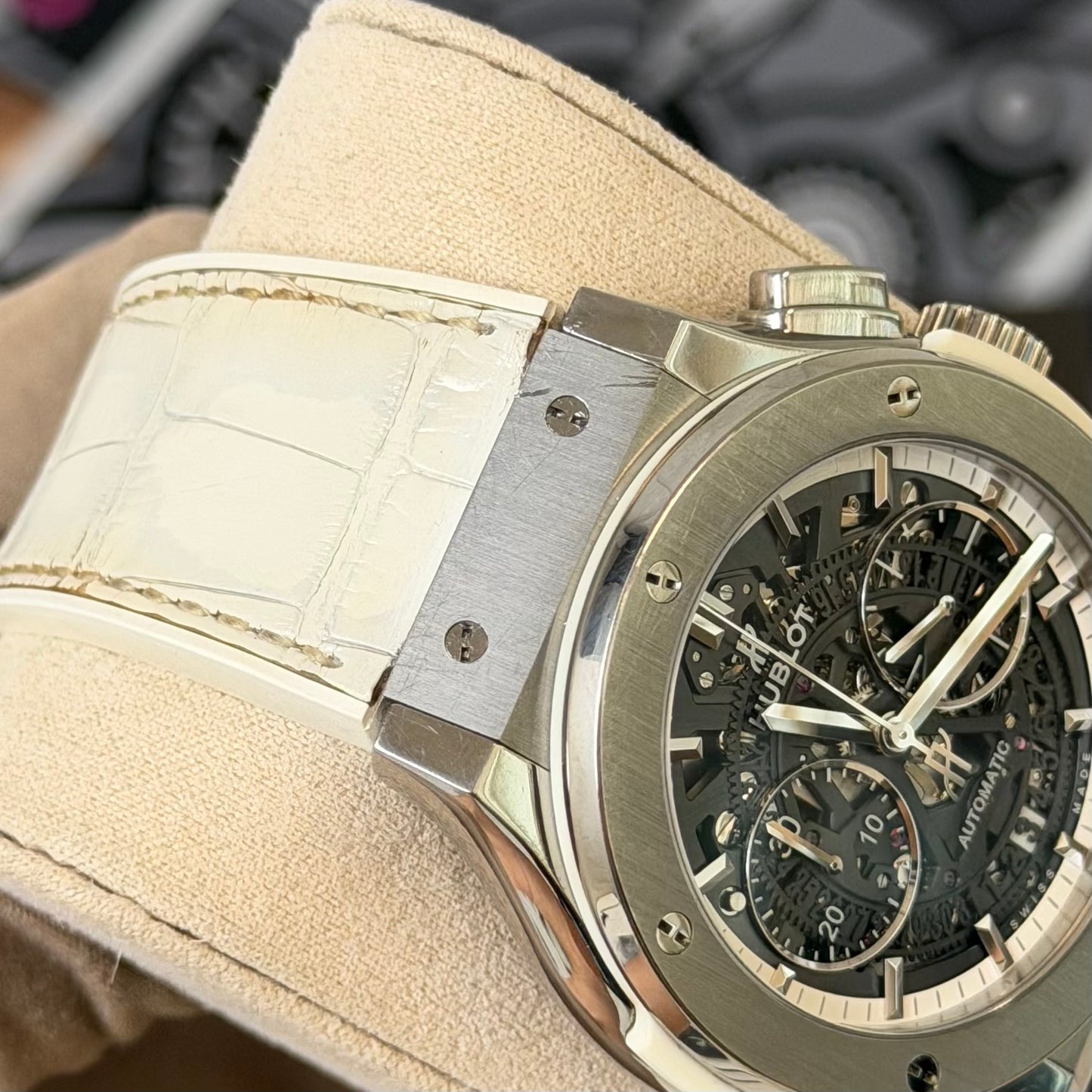 Hublot Fusion Aerofusion Chronograph All White 525.NE.0127.LR