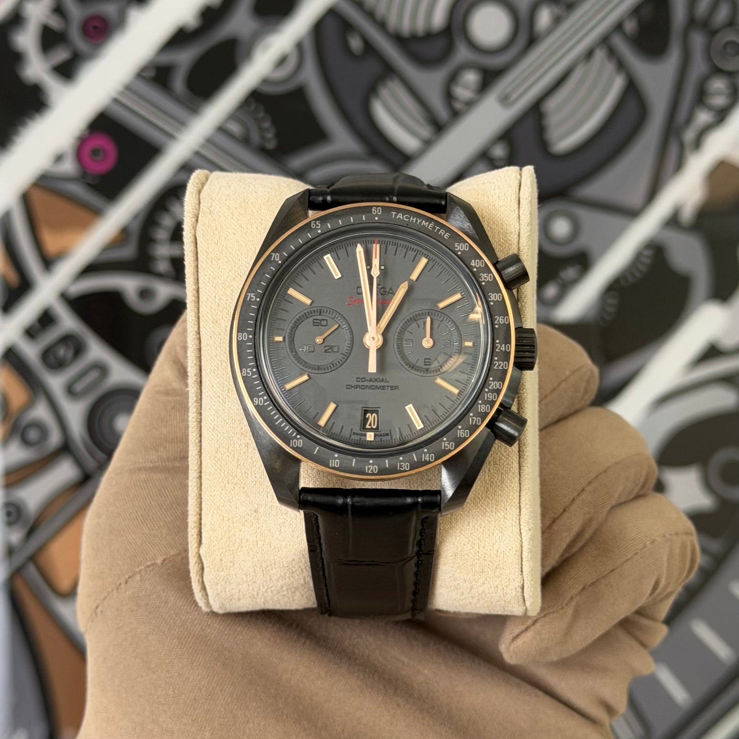 Omega Speedmaster DSOM Sedna Black 311.63.44.51.06.001