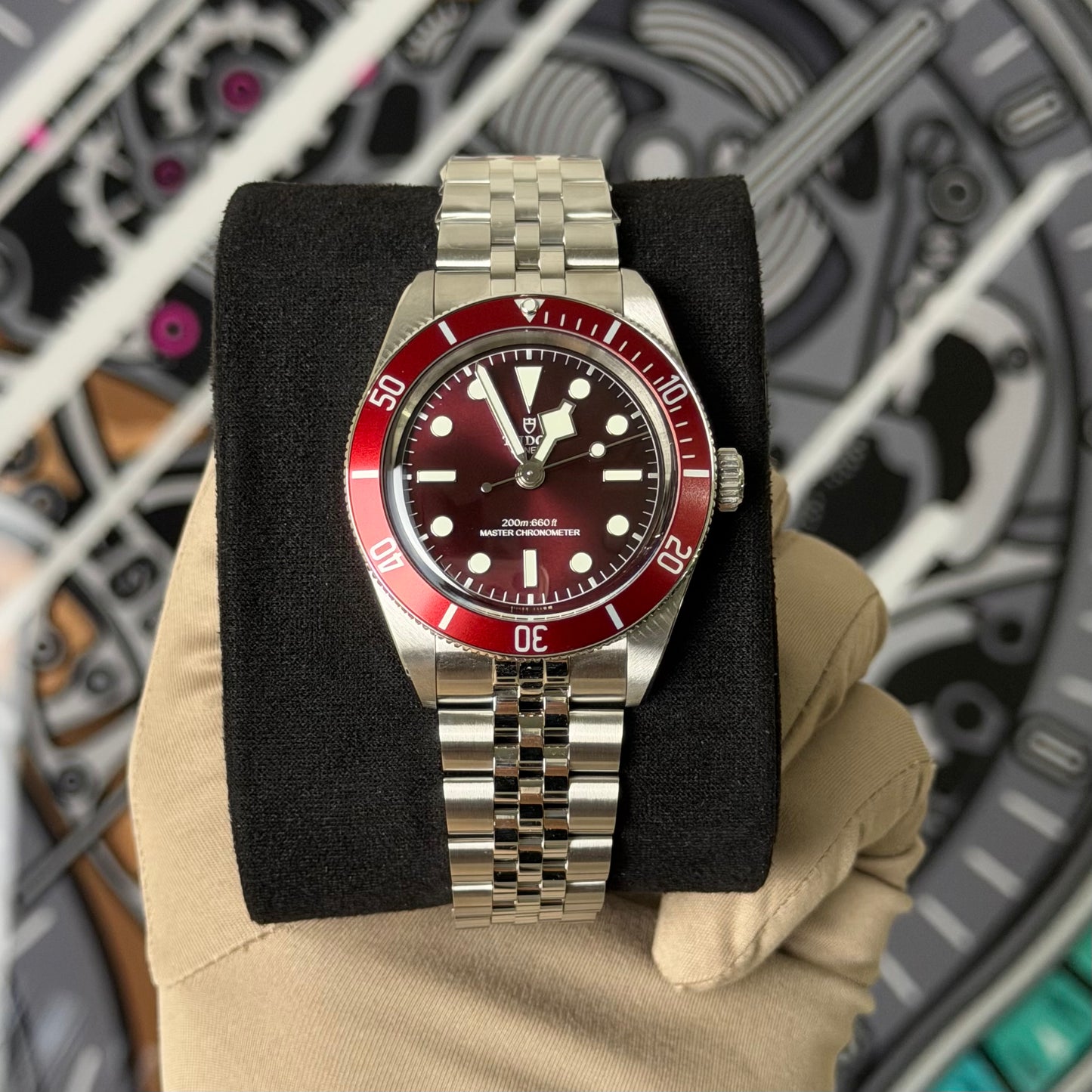 NEW Tudor Black Bay 58 Burgundy Jub 7939A1A0RU