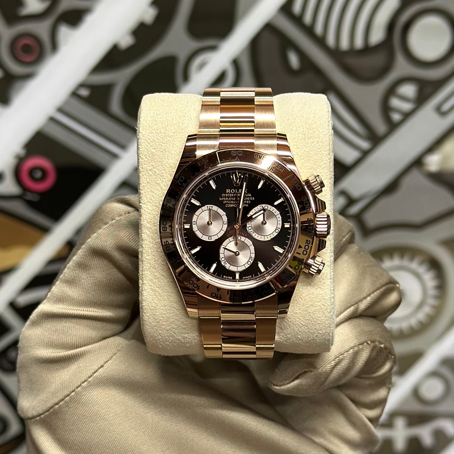 Rolex Rose Gold Daytona  126505