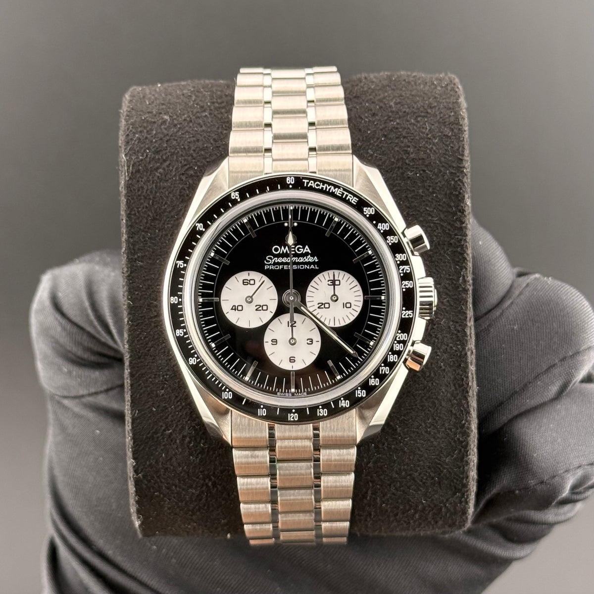 NEW Omega Speedmaster Professional Moonwatch Reverse Panda 
Ref. 310.30.42.50.01.003