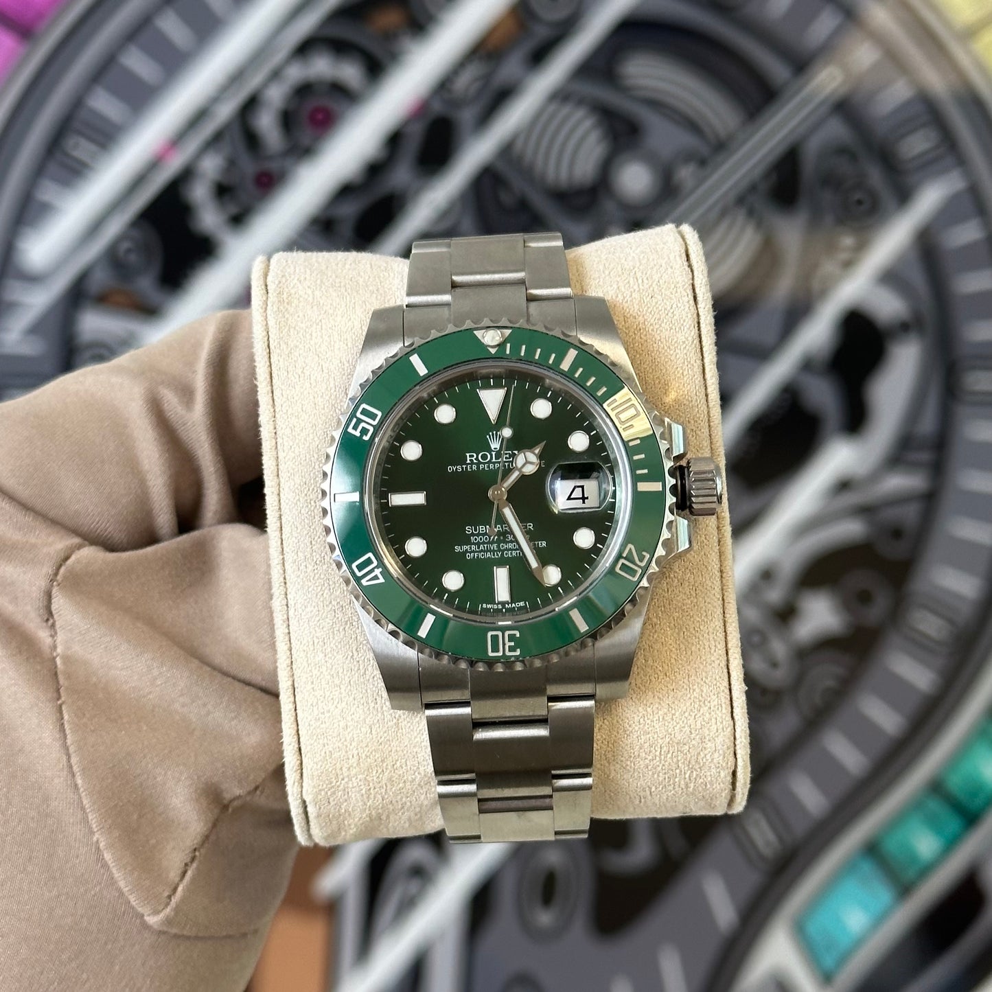 Rolex Starbucks Hulk 116610LV