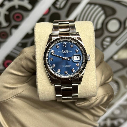 Rolex Datejust 36 Blue Diamond Dial 126234