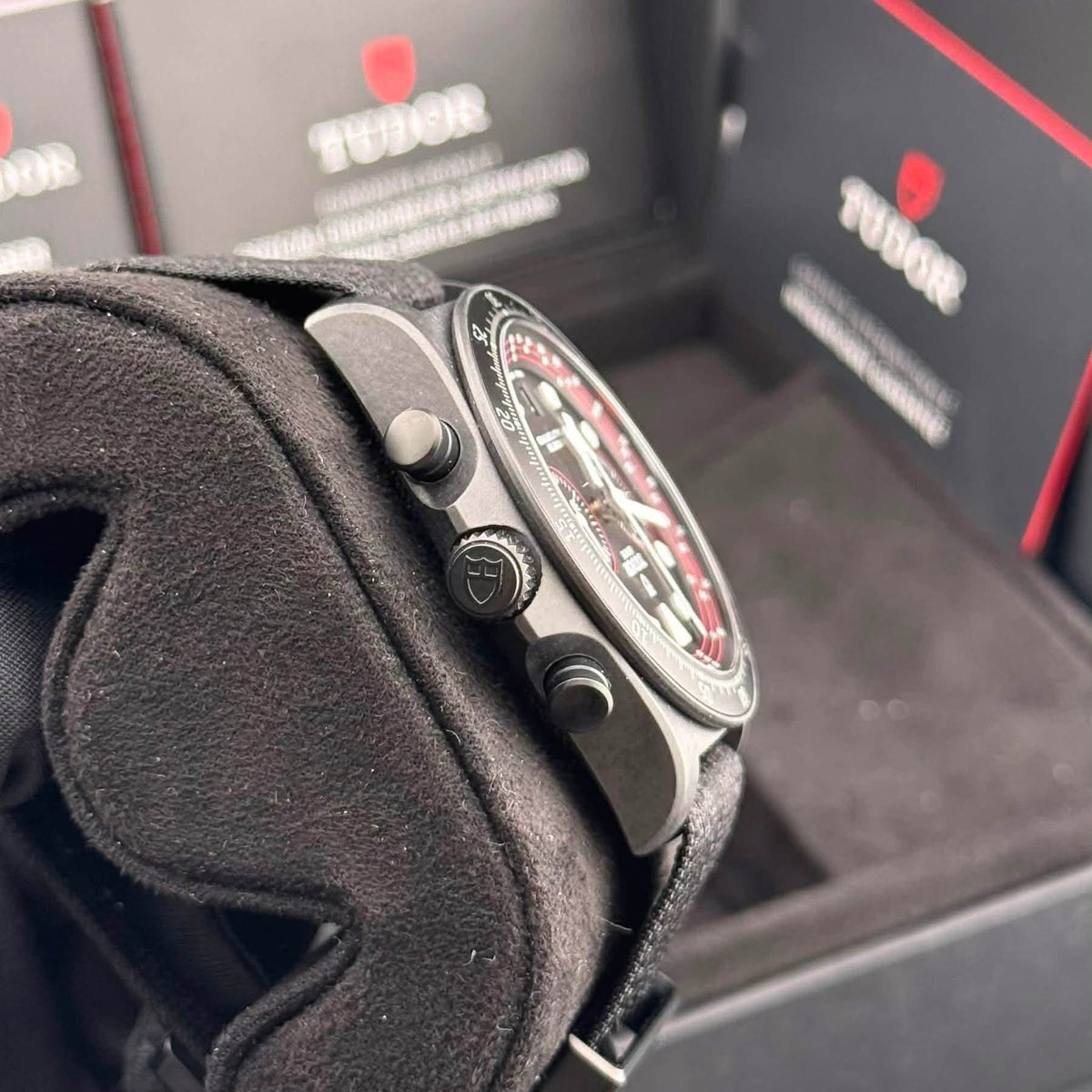 NEW Tudor FXD Chrono 43mm Black Carbon 25827KN