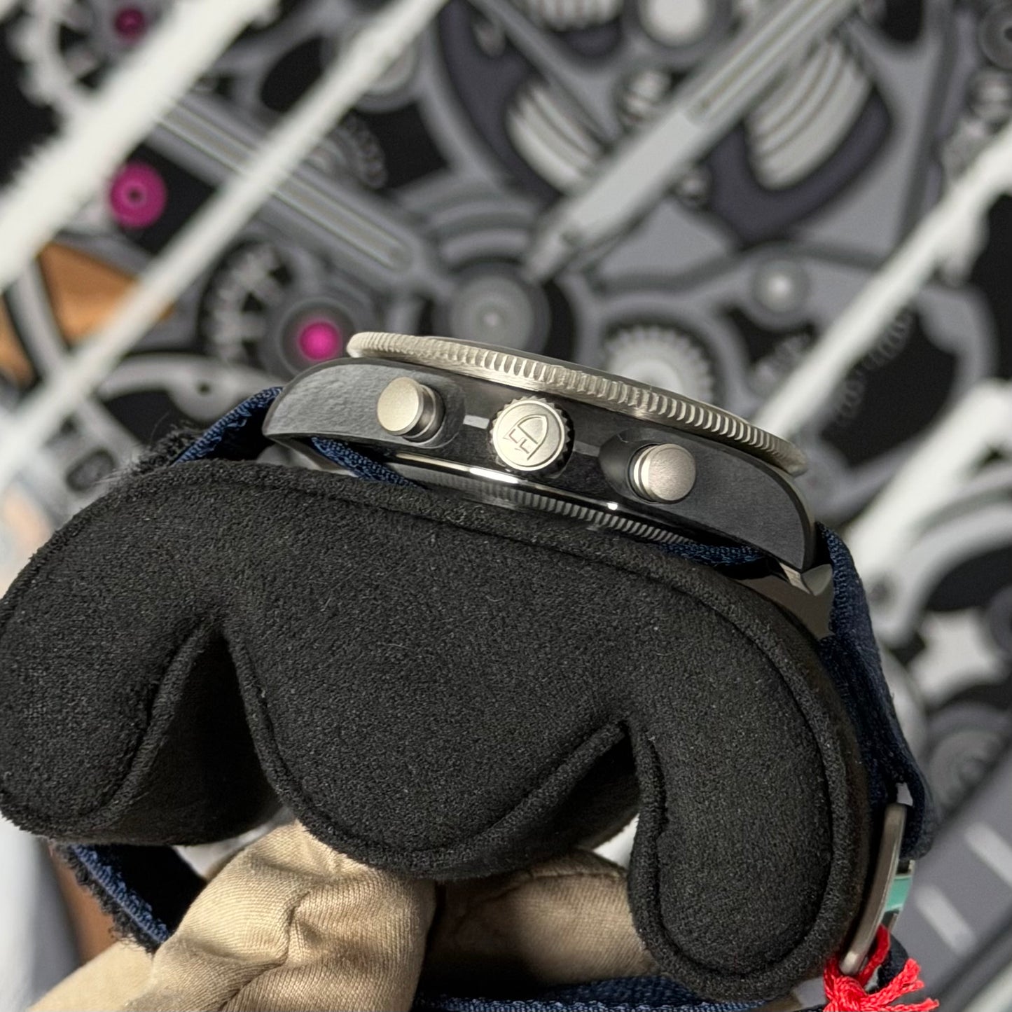 NEW Tudor FXD Chrono 25807KN