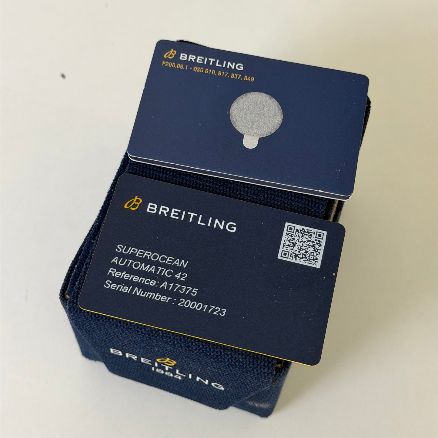 Breitling Superocean 42 Blue A17375