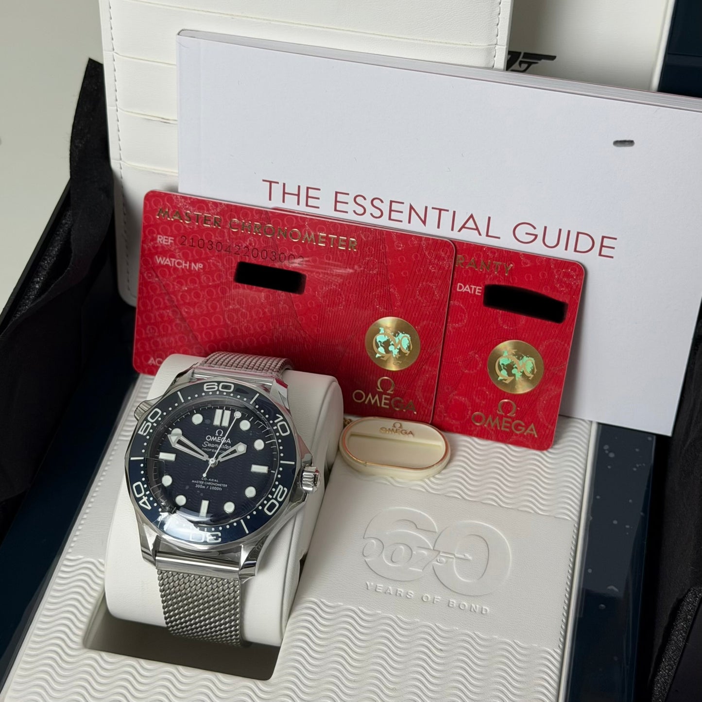 NEW Omega Seamaster 007 James Bond Anniversary Edition 210.30.42.20.03.002